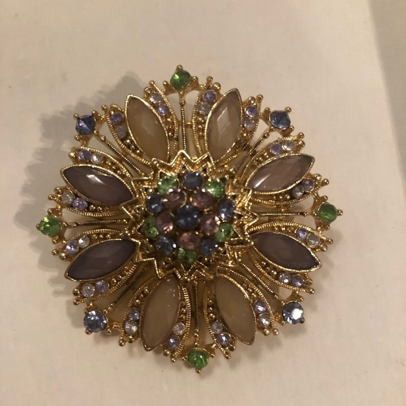 Vintage Rhinestone Brooch - Picture 3 of 3